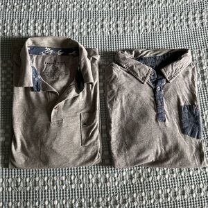 Men's Gray Polo Shirt